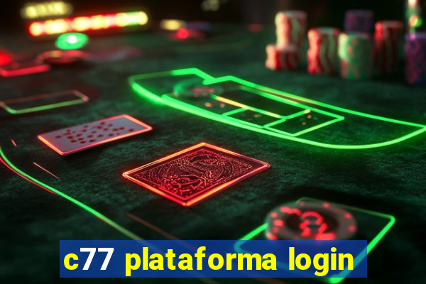 c77 plataforma login